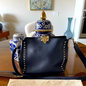Valentino navy blue bag